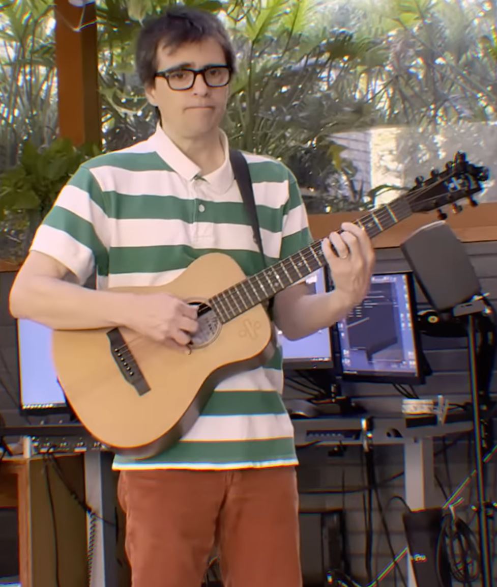 It seems Rivers is fed up with guitar and music in general :(